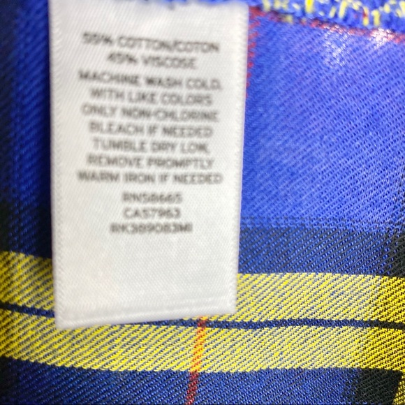 Abound Women’s Plaid Button Down Shirt - Picture 8 of 8